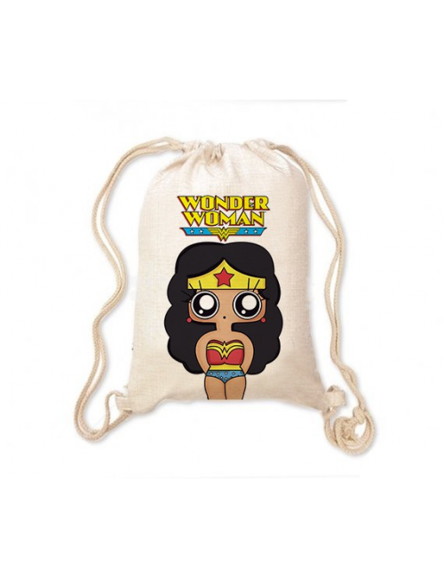 Mochila saco MTK Wonder Woman