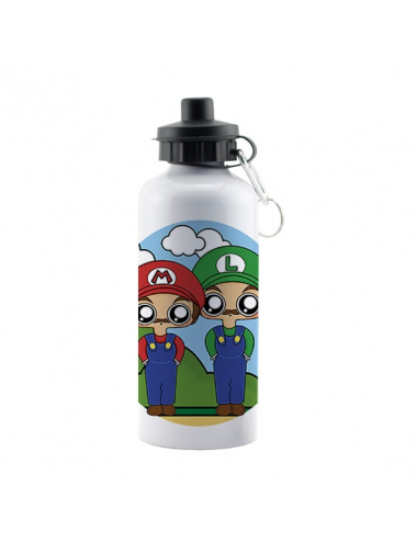 Botella aluminio MTK Mario Bros