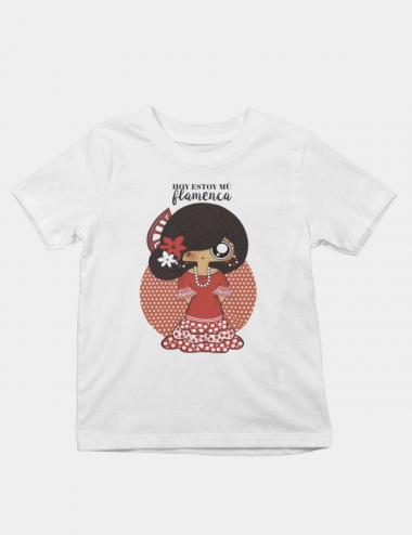 Camiseta infantil Flamenca gitana