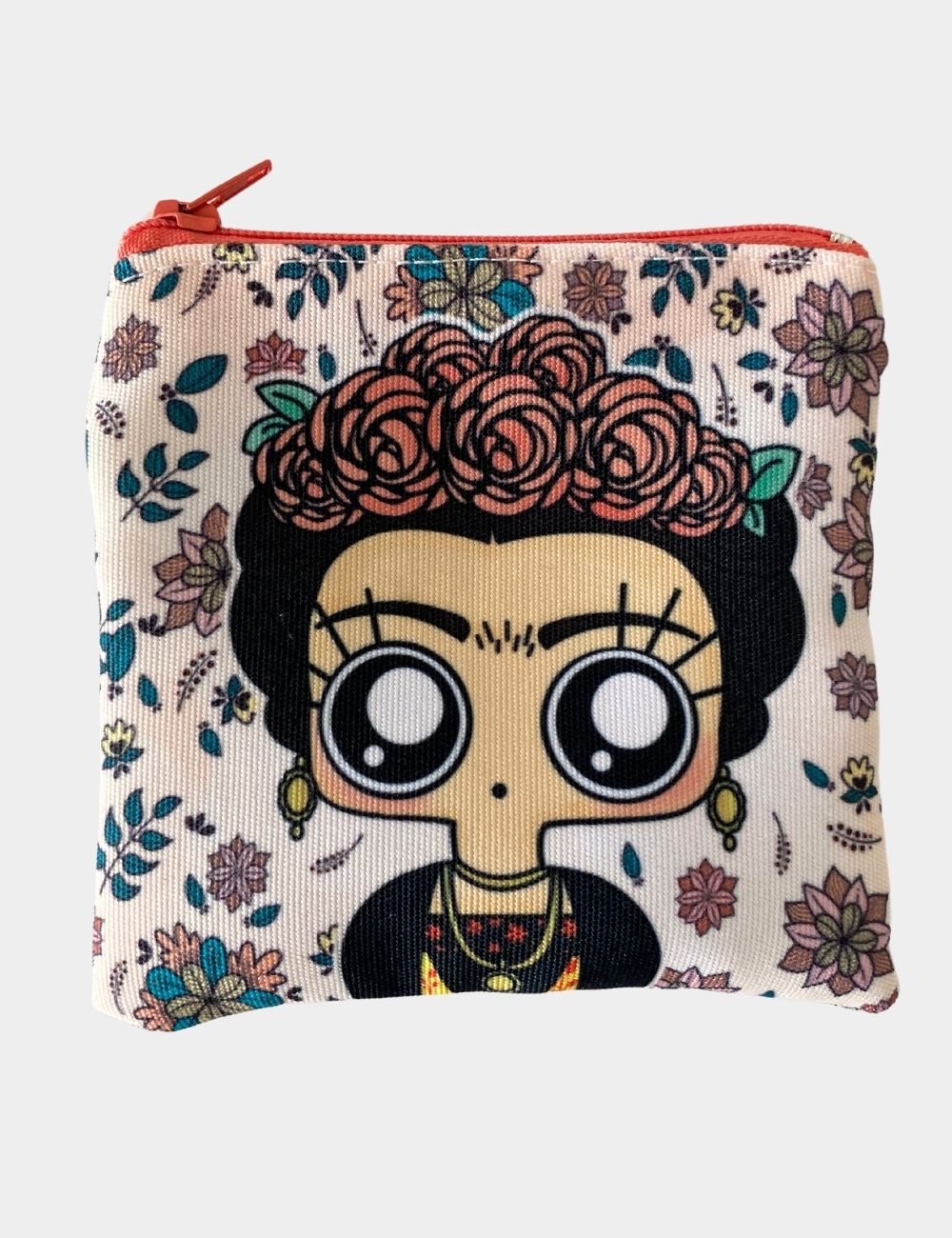 Monedero Frida Kahlo Chibi 🎨 Alas para Volar